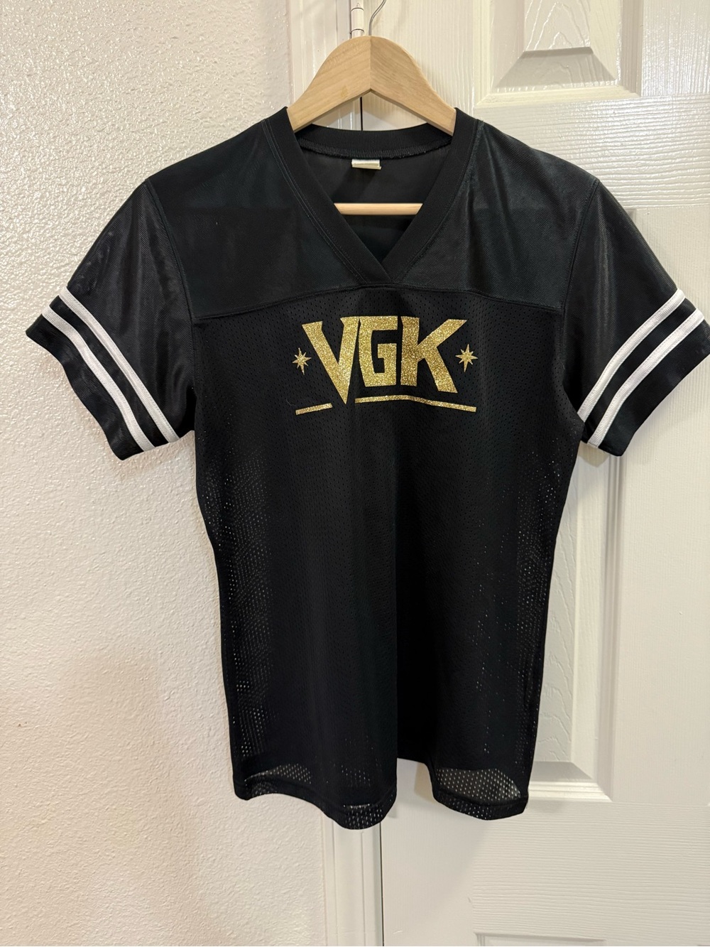 Las Vegas Knight’s Ladies Black & Gold Jersey